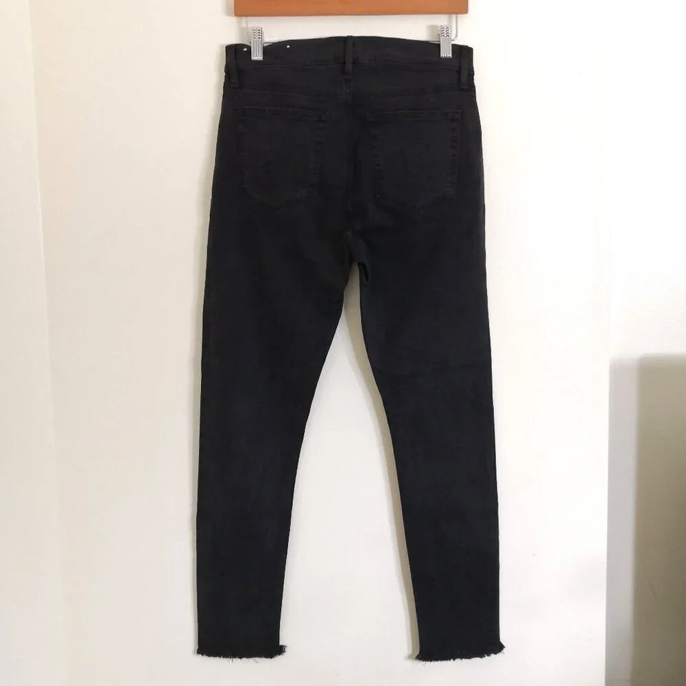NWOT LOFT‎ Black Side Stripe Skinny Pants Size 29/8